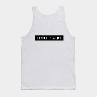 Jesus Loves You: French Tank Top